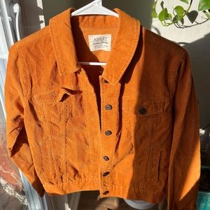 Corduroy Orange Jacket Size S
